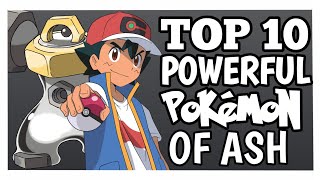 Top 10 Powerful Pokemon Of Ash Ketchum In Tamil