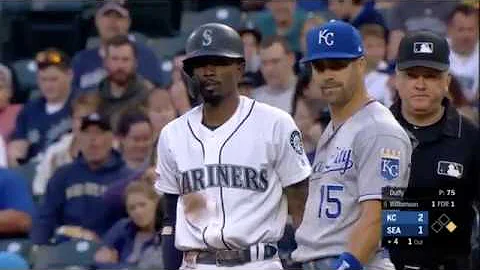 Danny Duffy throws 7 pick offs to keep Dee Gordon ...