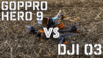 GoPro HERO 9 vs. DJI O3 - Which CAMERA is BETTER for FPV (GEPRC Mark5 HD O3)?