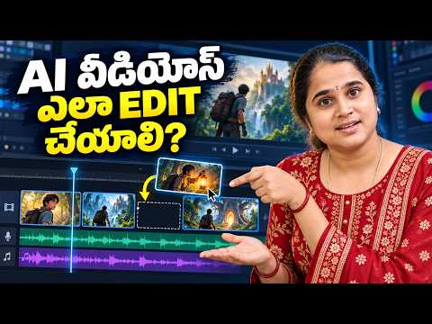 Ai Videos ఇలా Edit చేసుకోండి | How to Edit Ai Videos Free | Ai Telugu Creations