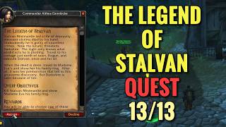 The Legend Of Stalvan Quest (13/13) (WoW Classic)