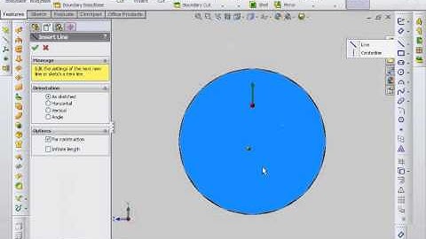 SolidWorks-video screws countersunk head and cut the driver level