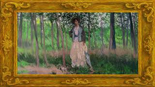 Claude Monet Woman in the Forest – 4K Frame TV Art for Relaxing Nature-Inspired Digital Wall Display screenshot 2