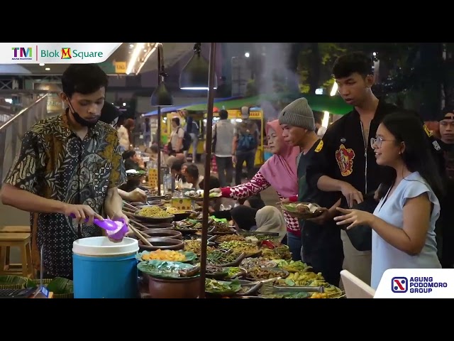 KULINER LESEHAN MALAM BLOK M SQURE