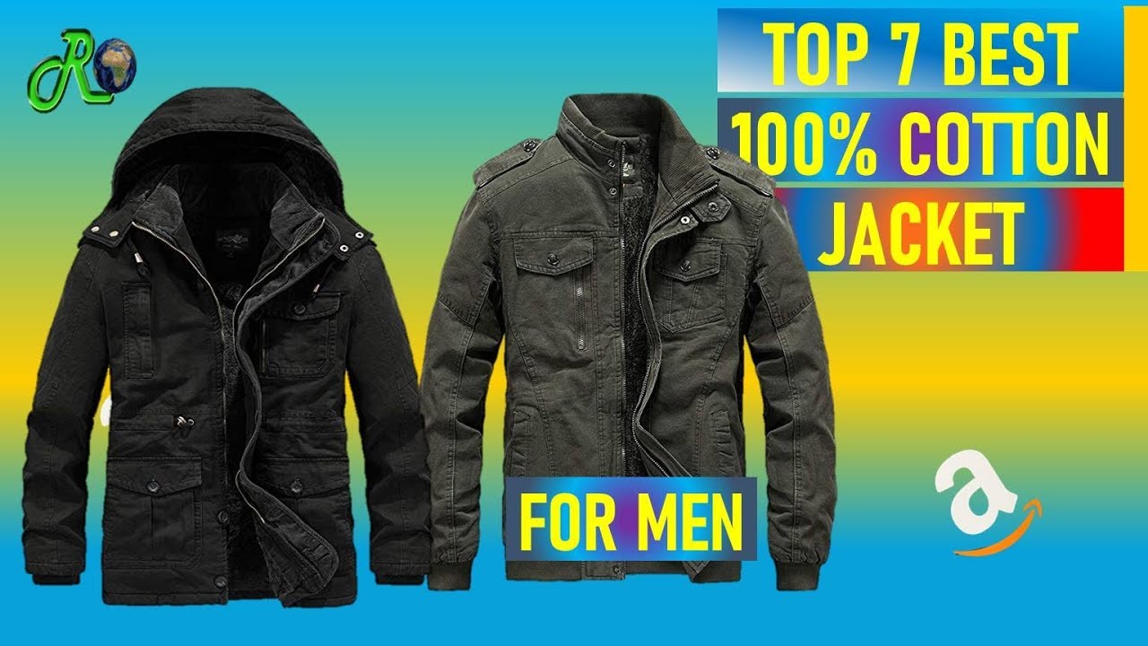 Best Lightweight Cotton Milittery Winter Jacket for Men 2020
