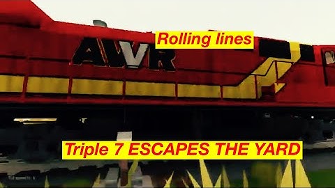 Rolling lines unstoppable recreation. Triple 7 ESCAPES the the yard