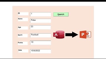 🔍 Search Access Database Directly from PowerPoint! | Smart Integration Tutorial With Source code
