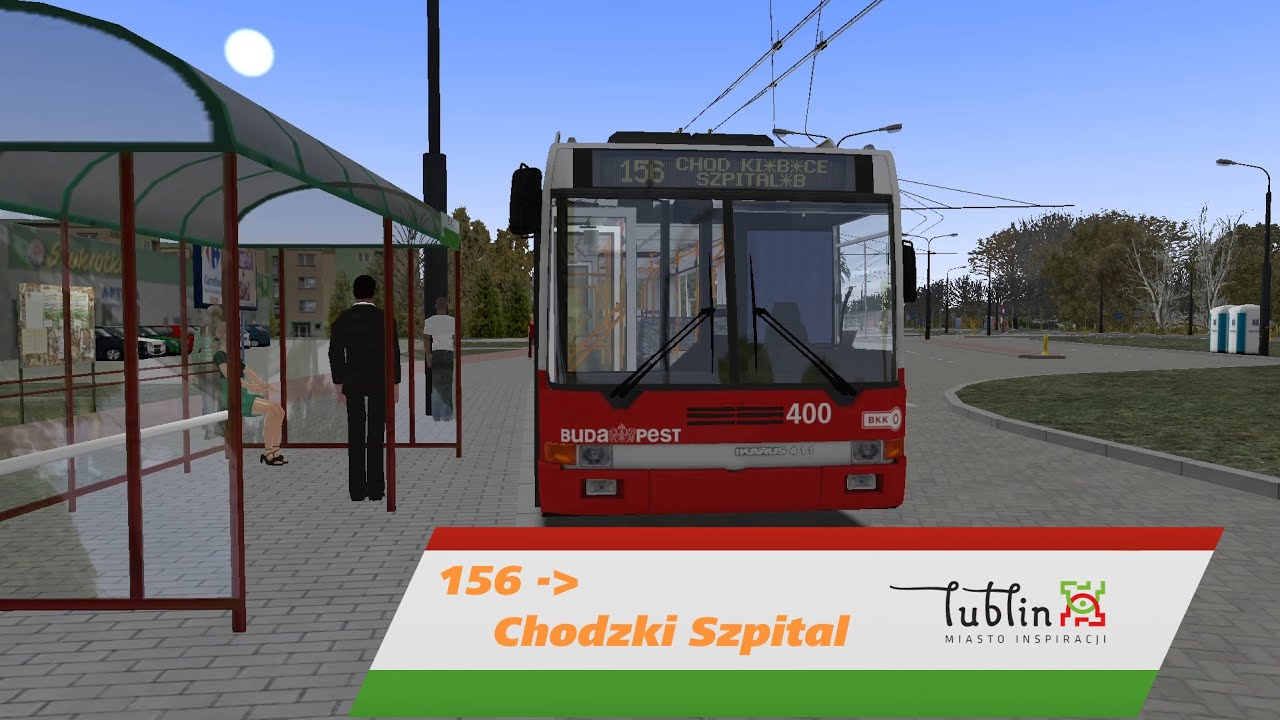 Ikarus 411T Teszt amíg a játék nem Crash-el. :D | Ikarus 411T | Projekt Lublin | line 156 | Omsi 2