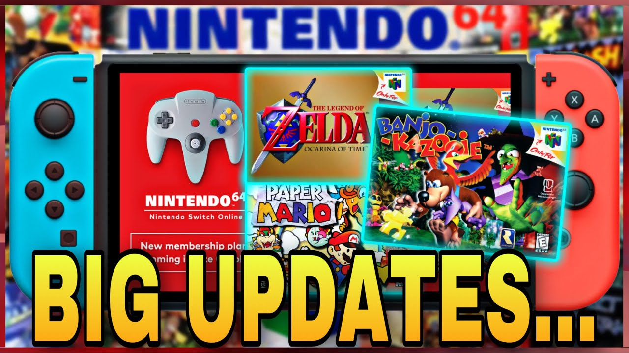Nintendo Switch Online NEXT New N64 Game REVEALED! + Ocarina Of Time on NSO  Gets an Update 