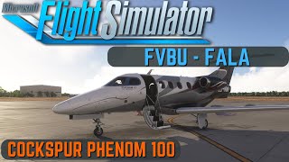 MSFS 2024 | Cockspur Phenom 100 | FVBU-FALA