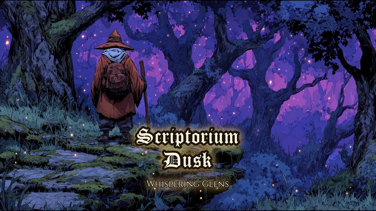 Scriptorium Dusk | Medieval Fantasy Music for Focus, Calm & Clarity
