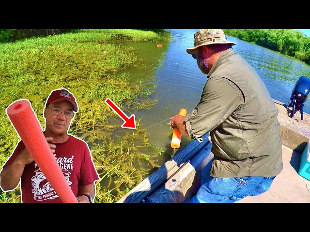 How To Catch LOADS Of Catfish With A Pool Noodle!!! 