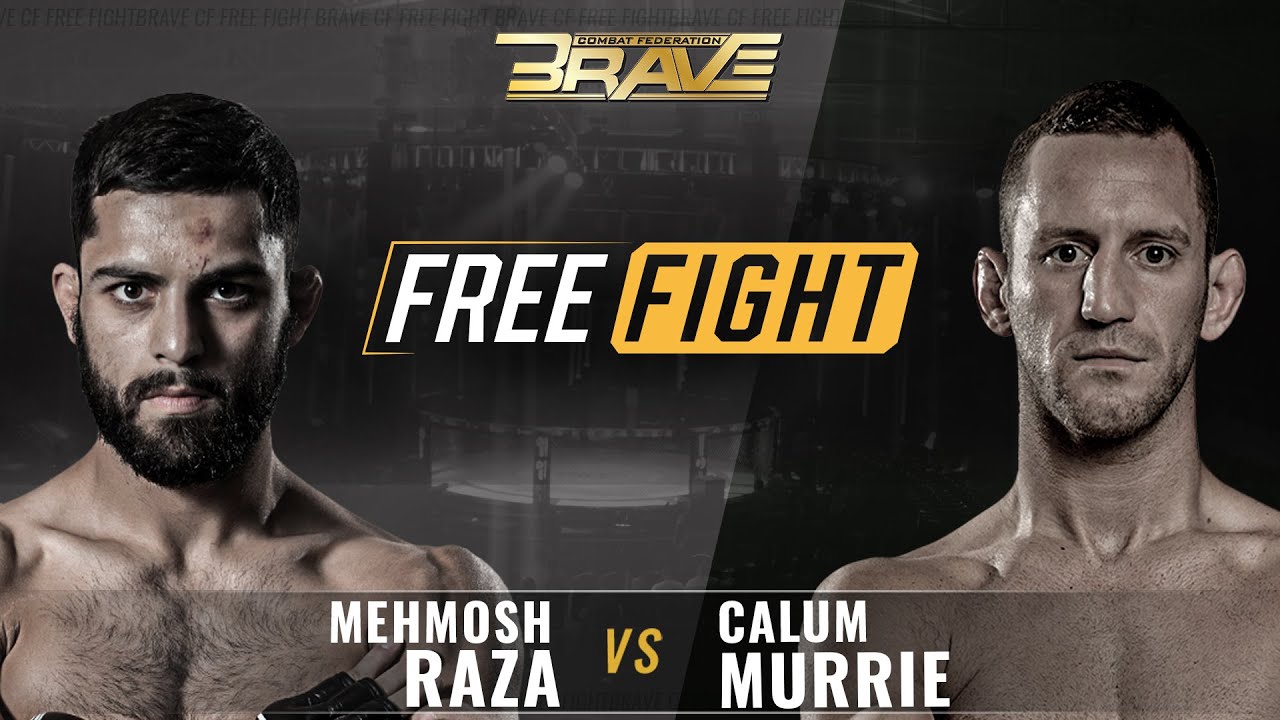 FREE FIGHT Mehmosh Raza VS Calum Murrie - BRAVE CF 43