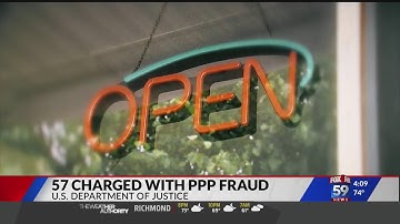 57 charged with PPP fraud