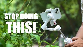 Stop Doing This! 5 Beginner Gimbal Mistakes & How to Fix Each One