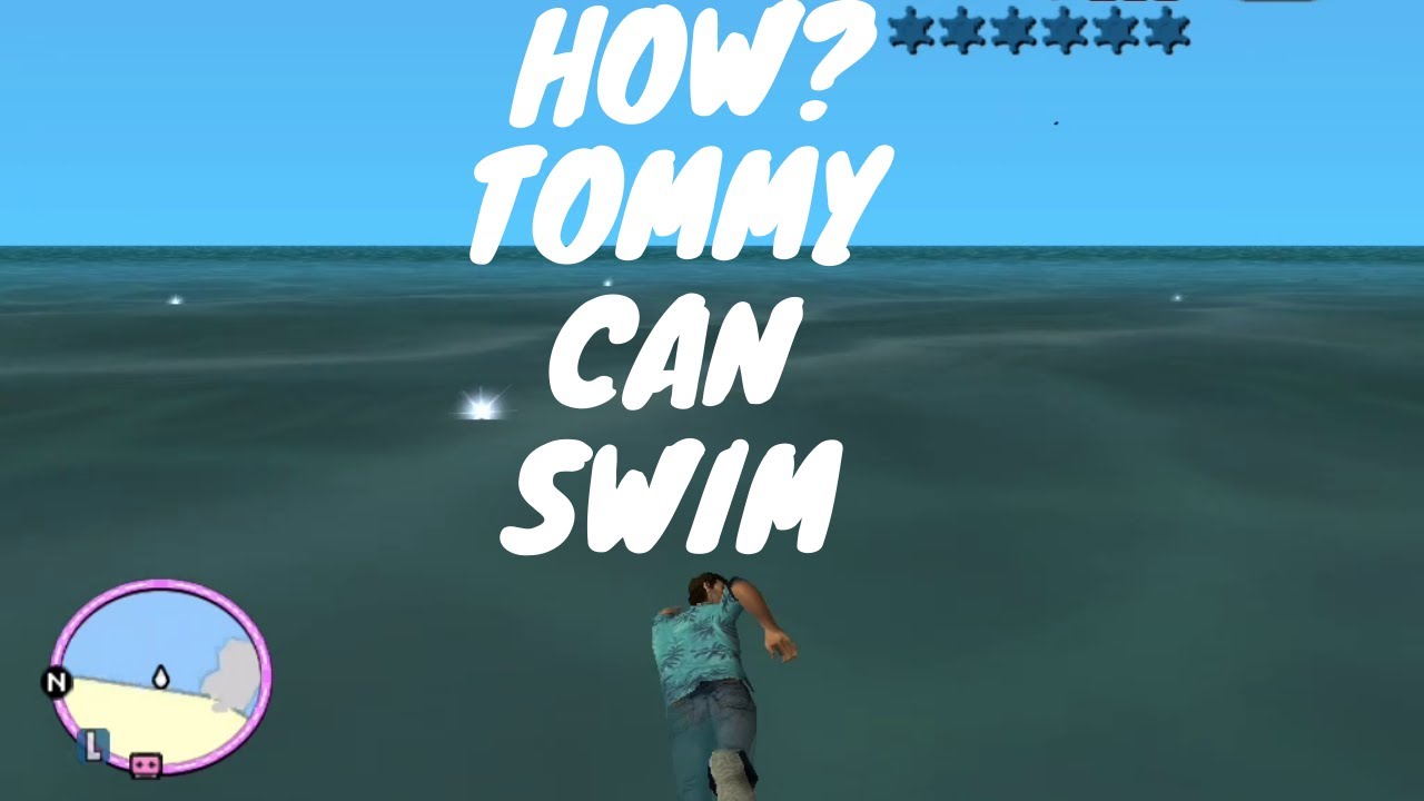 GTA Vice City Installing Swimming Mod Tommy Vercetti can Swin YouTube