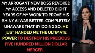 CTO Deleted My 'Trash Code' – It Was the Key to a $500M Merger 💼 | #OfficeRevenge