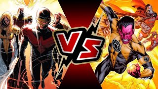 Phoenix Five VS Sinestro Corps | BATTLE ARENA