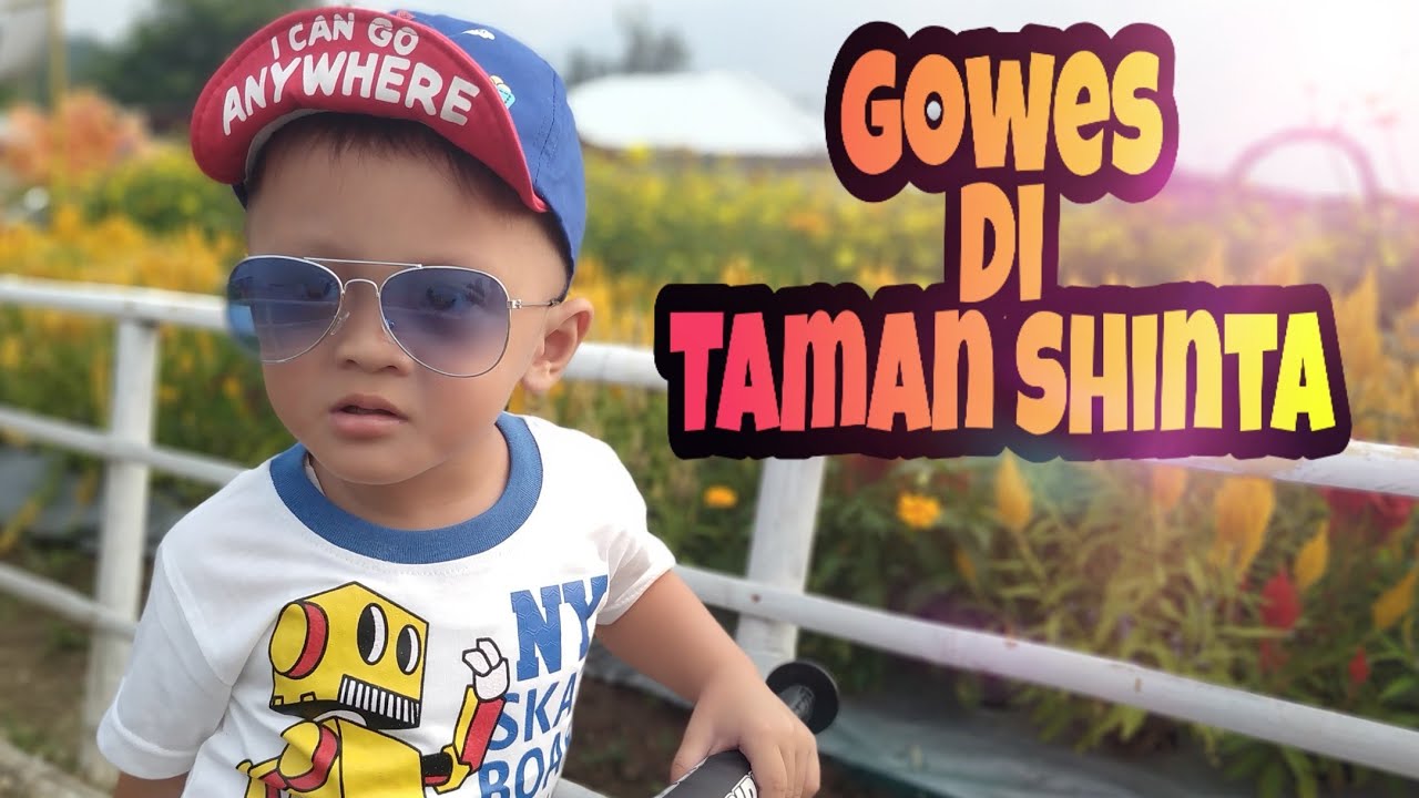 Gowes Ke Taman Bunga Shinta  Strider Balance Bike YouTube