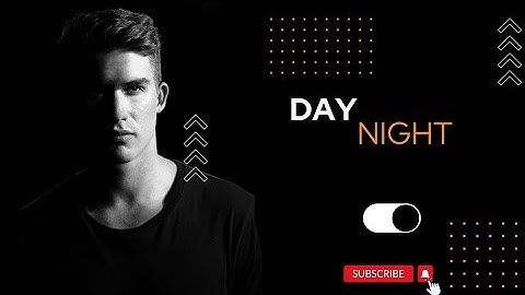 How To Create Day Night Toggle Button | CSS Custom checkbox