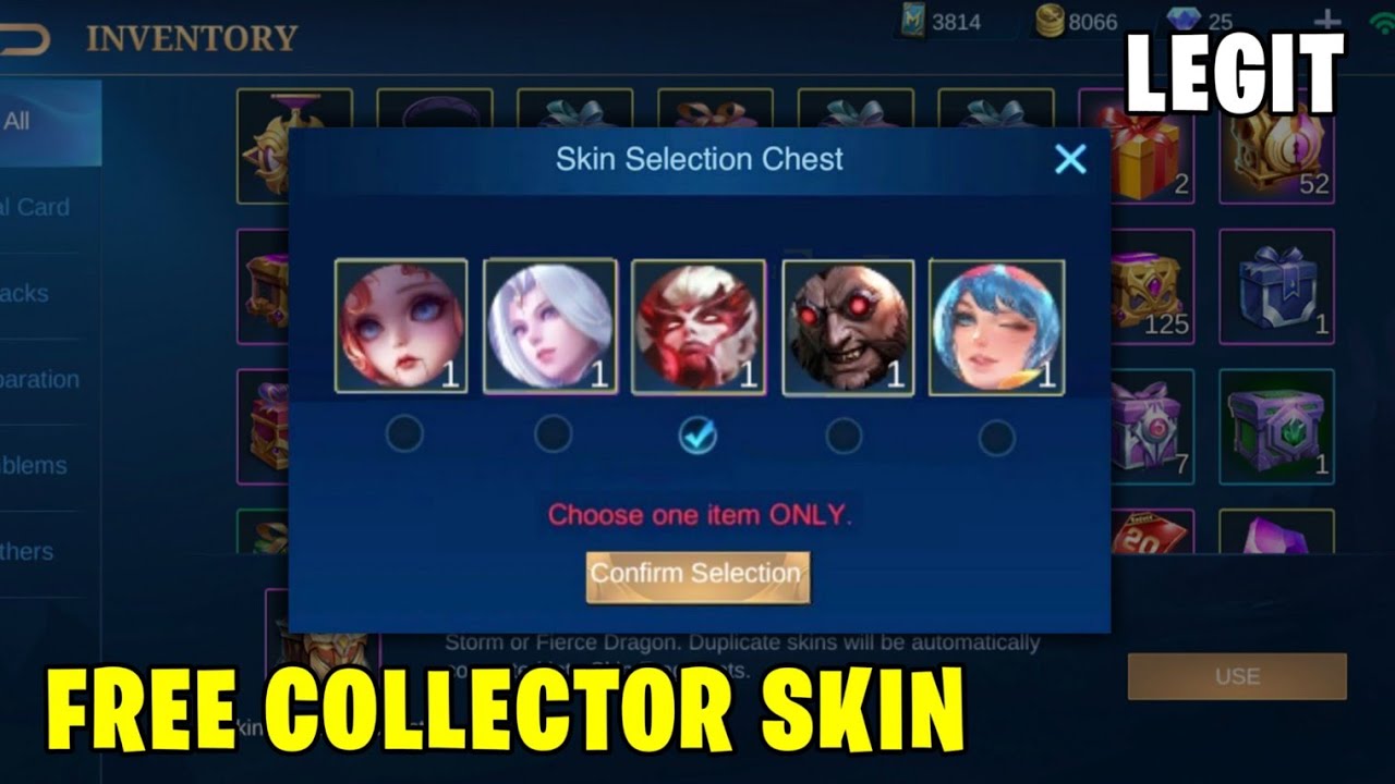 GET FREE PERMANENT BLOOD SERPENT COLLECTOR SKIN | GRAND COLLECTION EVENT IN MOBILE LEGENDS