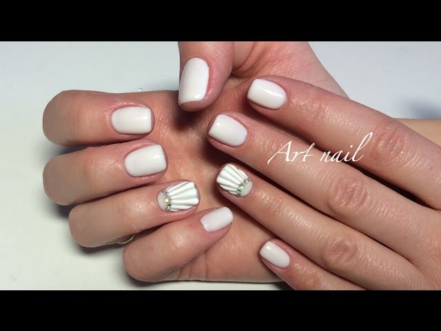 Маникюр Ракушка! Объемный Дизайн Ногтей! Art Nail Designs