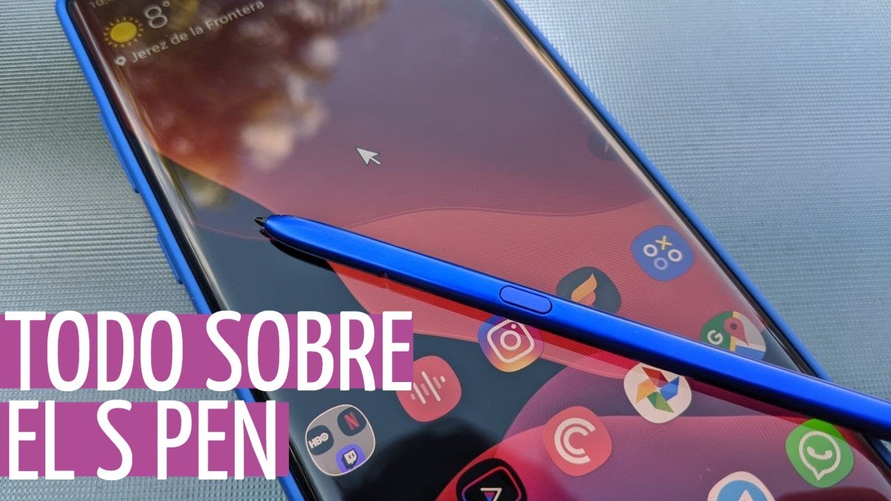 Todo lo que tienes que saber del nuevo S Pen del Samsung Galaxy Note 10