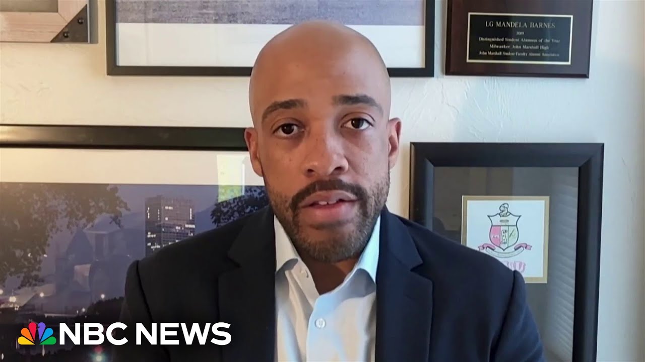 We’re going to hold Trump ‘to account’: Wisconsin gubernatorial candidate Mandela Barnes We’re going to hold Trump ‘to account’: Wisconsin gubernatorial candidate Mandela Barnes