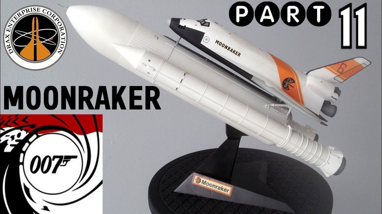 moonraker space shuttle model