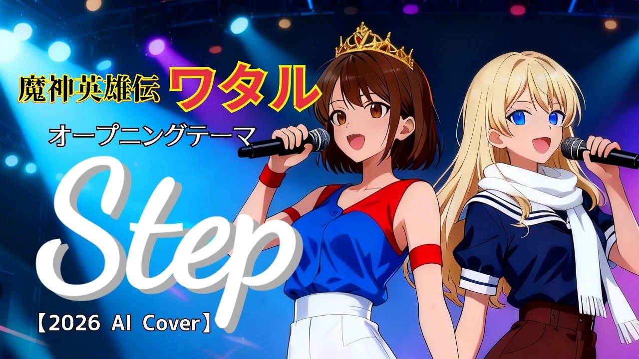【魔神英雄伝ワタル】初代OP・Step【AI カバー】