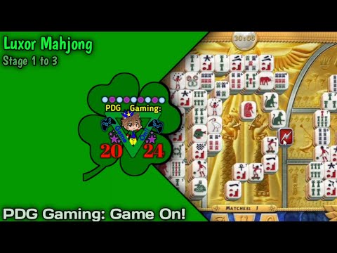 Luxor Mahjong || Stage 1 to 3