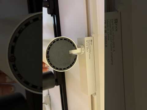 Трековый светильник 1010-30W-Белый, видео 1