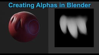 Create Alphas for Sculpting in Blender (RE-UPLOAD)