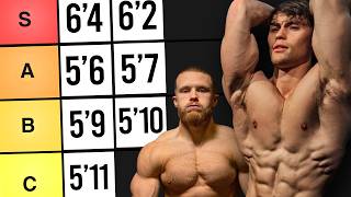 Ranking Your Physique Based on Height (TIER LIST)