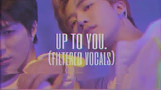 up to you - nct dream ☆ (jeno \& jaemin filtered vocals)