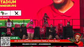 The EFF Hosts its Tshela Thupa Rally addressed by President, Julius Malema