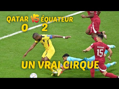 QATAR🆚️ÉQUATEUR 0-2 QUEL HONTE LE QATAR 🤣🤣🤣
