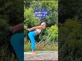 Simple Yoga Move for Shoulders, Chest &amp; Back #yogaforbeginners #yoga #backpainrelief #backpain