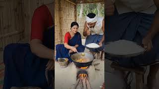 Rustic Love in the Village Kitchen#IndianVillage #TraditionalCooking #VillageLife #CinematicPortrait