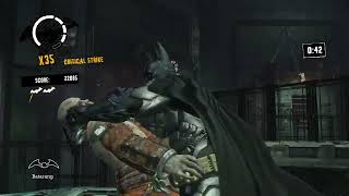 Slapping Zsasz Arkham Asylum