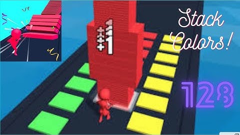 Stack Colors! Level 128 #shorts