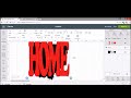 Cricut - How to create text within a shape on Design space