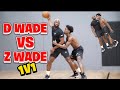 Dwyane Wade vs Zaire Wade *INTENSE* 1v1