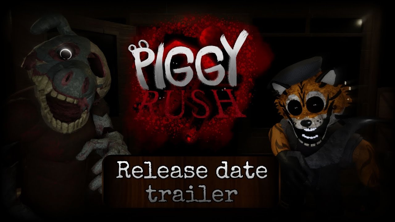 PIGGY RUSH RELEASE DATE TRAILER!! 🏃🐷