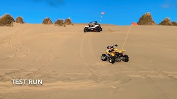 Polaris RZR RS1 sends jump (BIG AIR)