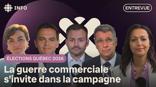 5 party leaders address the trade war in interviews with Patrice Roy | Quebec Election 2026