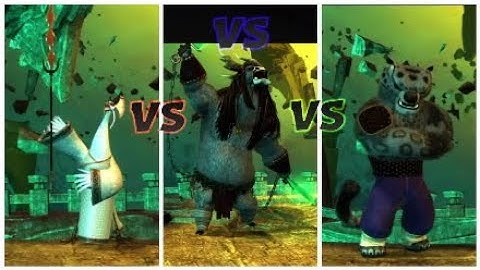 Kung Fu Panda 4 Tai-lung Vs Shen Vs Kai