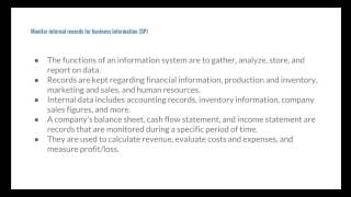 DECA BA Core: Information Management Part 5