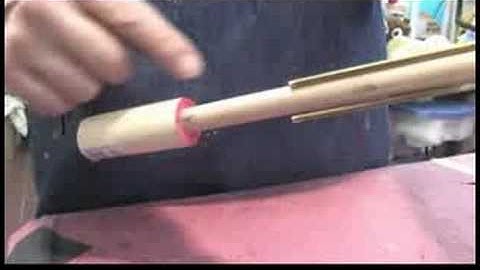 How to Make Bunraku Puppet Controller : Adding Markings for Bunraku Puppet Wrist Control