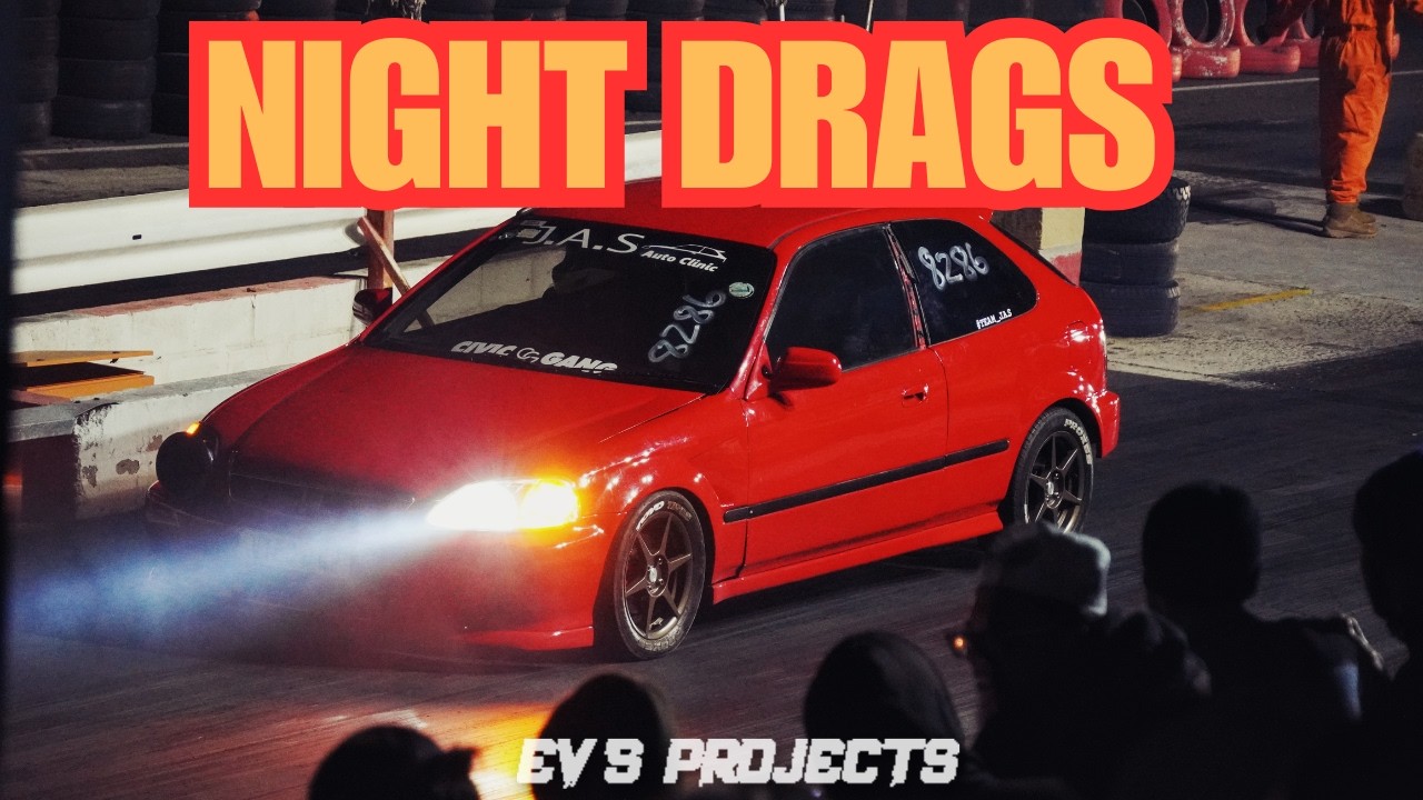 Robot Racing Drags Killarney 2025 - INSANE Night Vibes, Street Cars ...